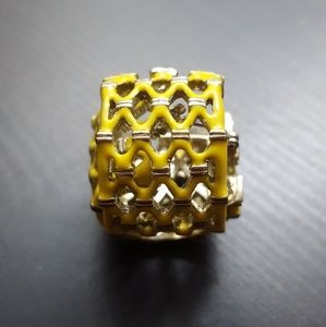 Yellow earrings from Talbots. BRAND NEW!!!